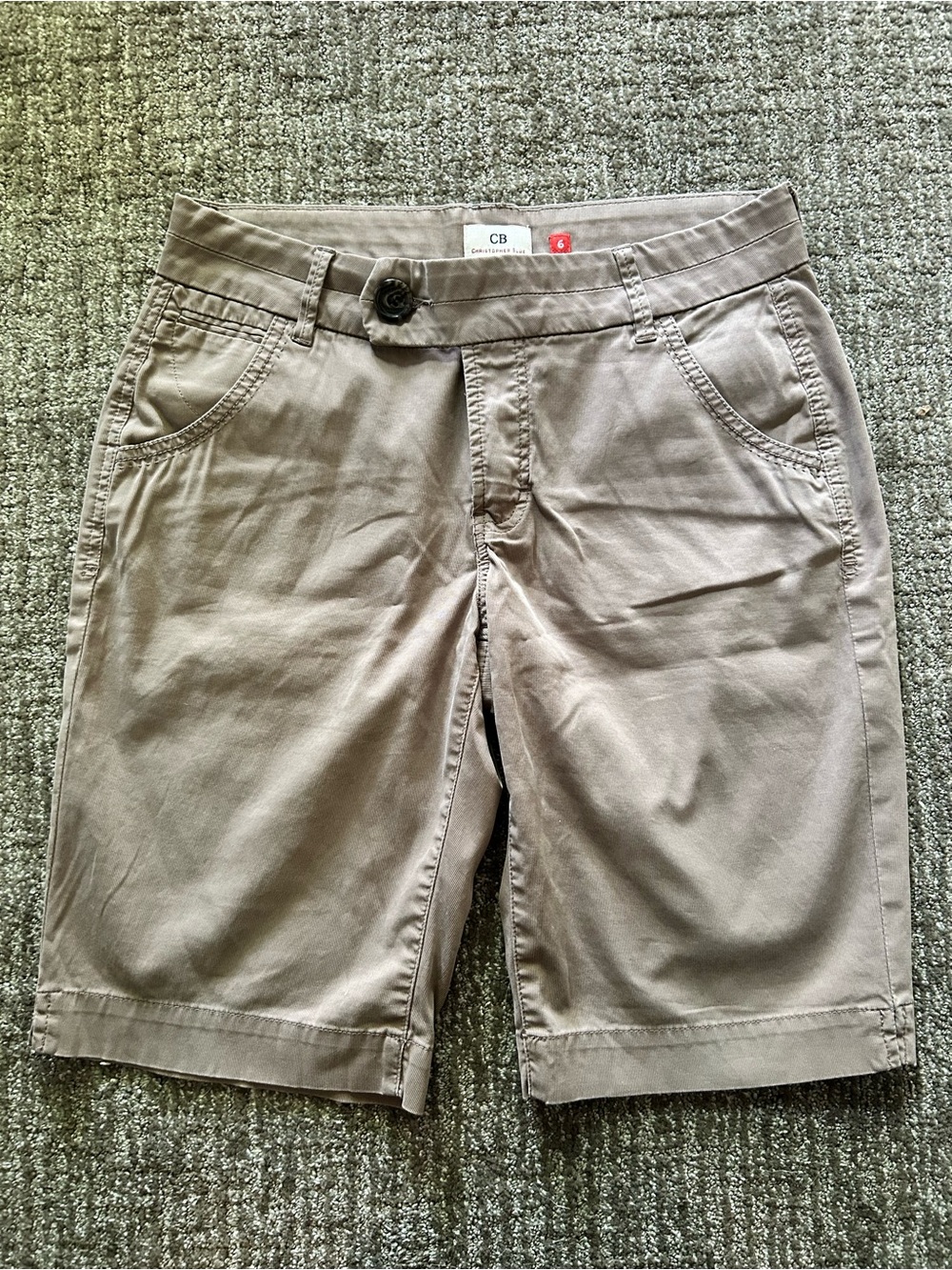 Women’s Khaki Casual Shorts